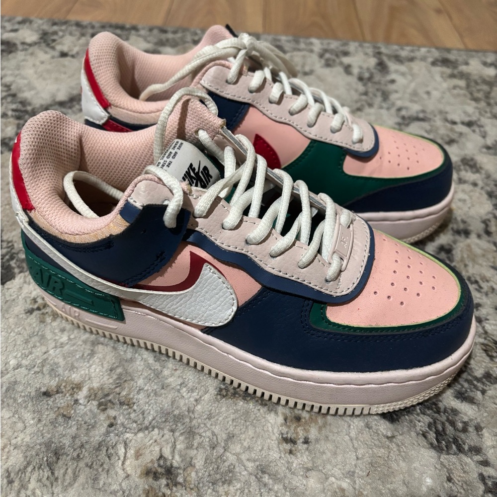 Nike Air Force 1 Low Shadow Mystic Navy Sneakers